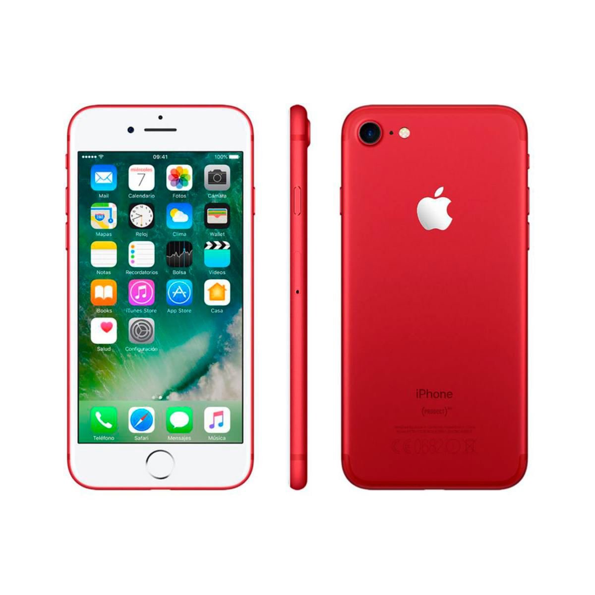 Celular iPhone 7 128 GB Color Rojo  R9