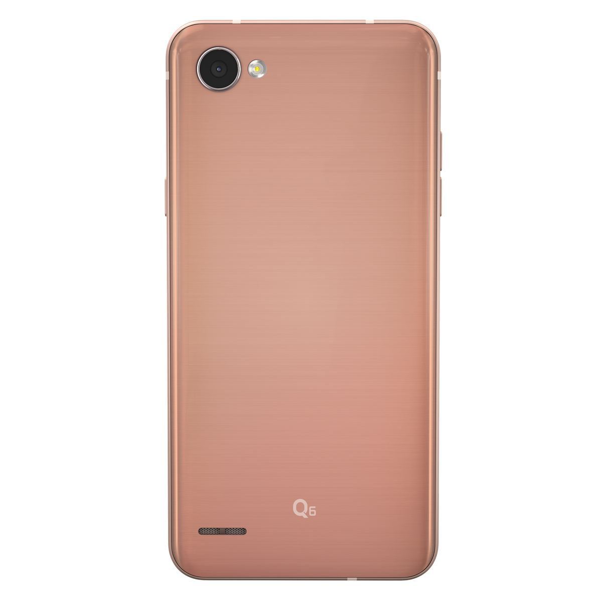 Celular LG Q6 PRME Dorado +Almohada Dinero R9 (Telcel)