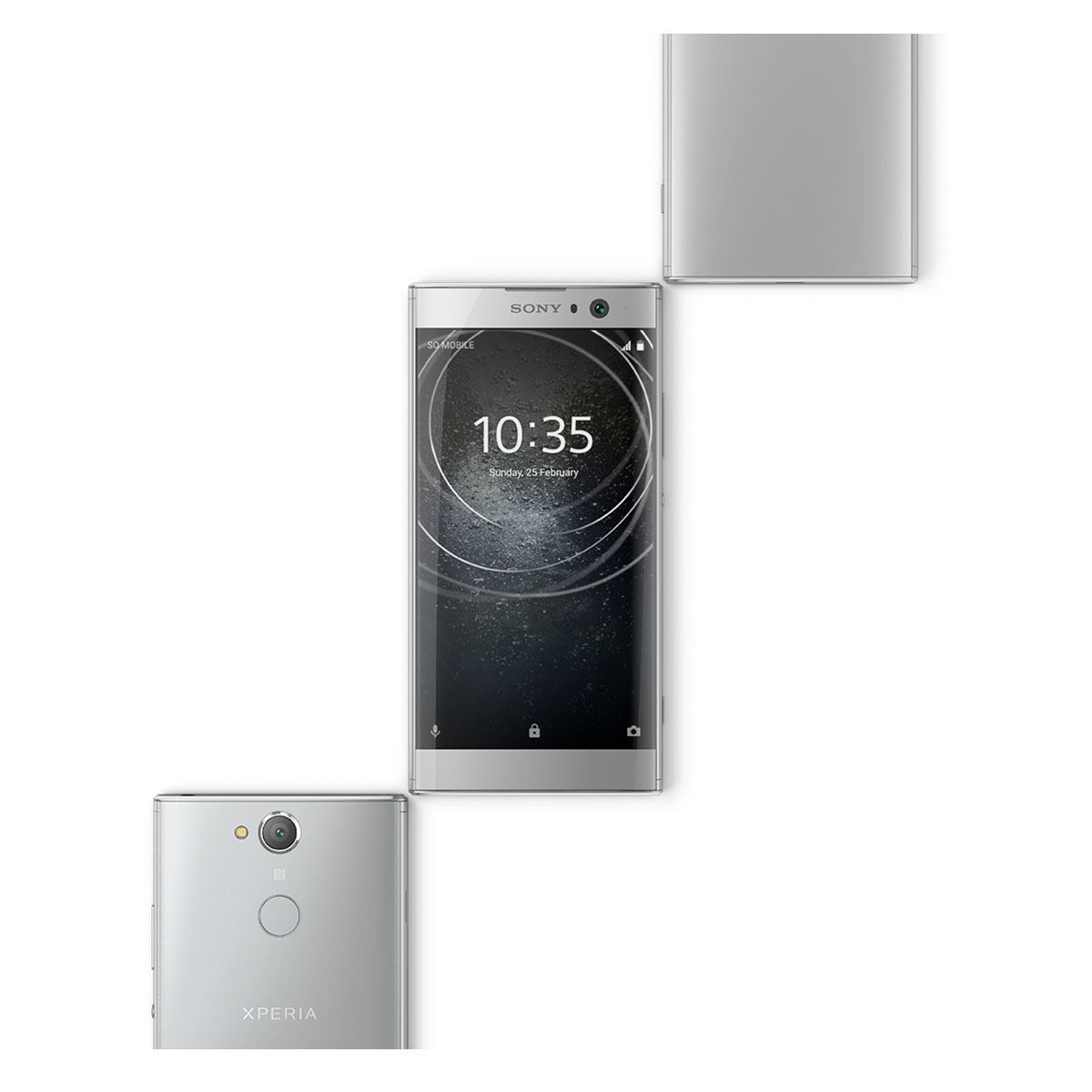 Celular Sony H3123 Xperia XA2 Plata R9 (Telcel)