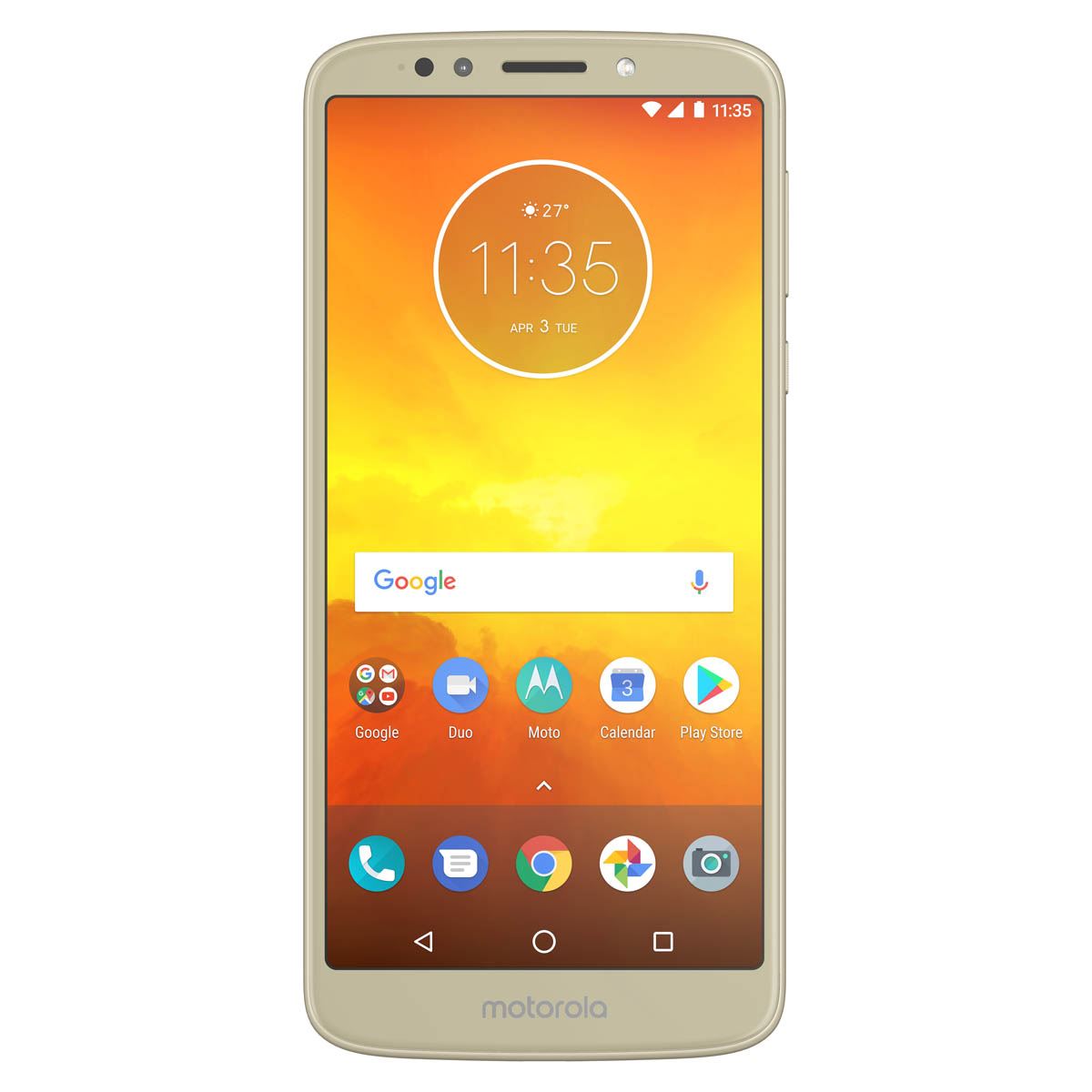 Celular Motorola XT1944-3 Moto E5 Dorado R7 (Telcel)