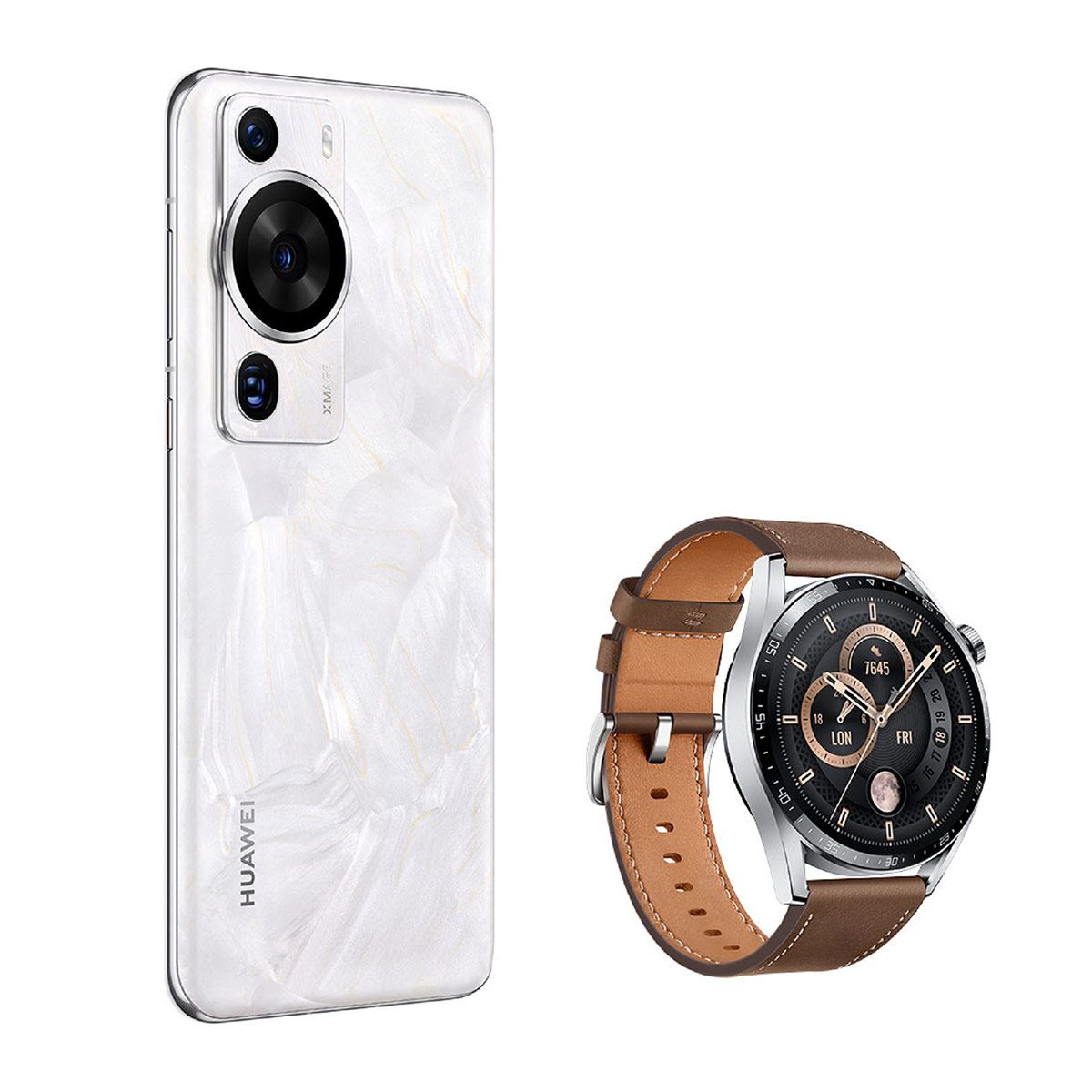 Huawei P60 Pro 256GB Blanco Telcel R9 + Watch GT 3