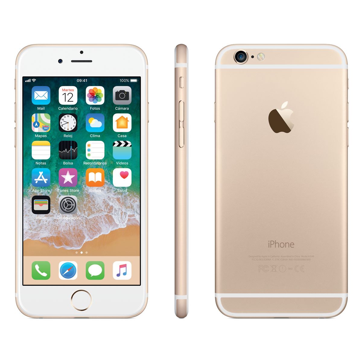 Celular iPhone 6 32GB Color Oro R9 &#40;Telcel&#41;