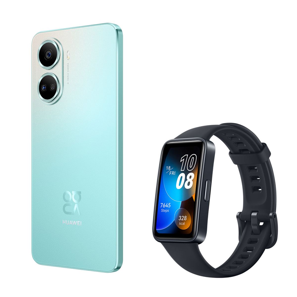 Huawei Nova 10 SE 256GB Verde Telcel R9 + Huawei Band 8