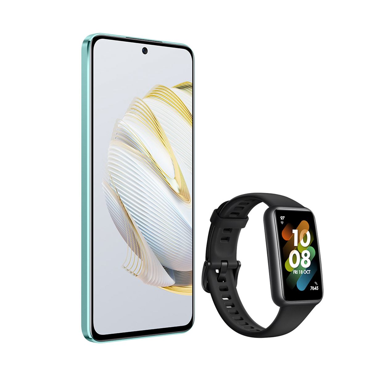 Huawei Nova 10 SE 128GB Verde Telcel R4 + Huawei Band 7