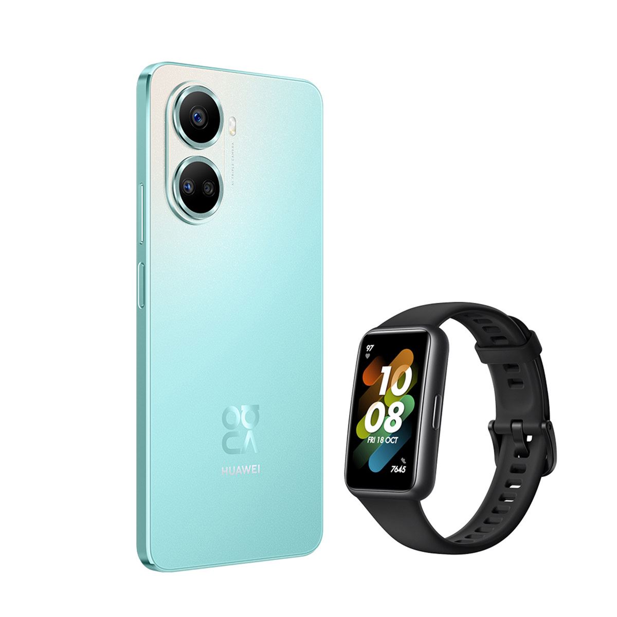 Huawei Nova 10 SE 128GB Verde Telcel R9 + Huawei Band 7