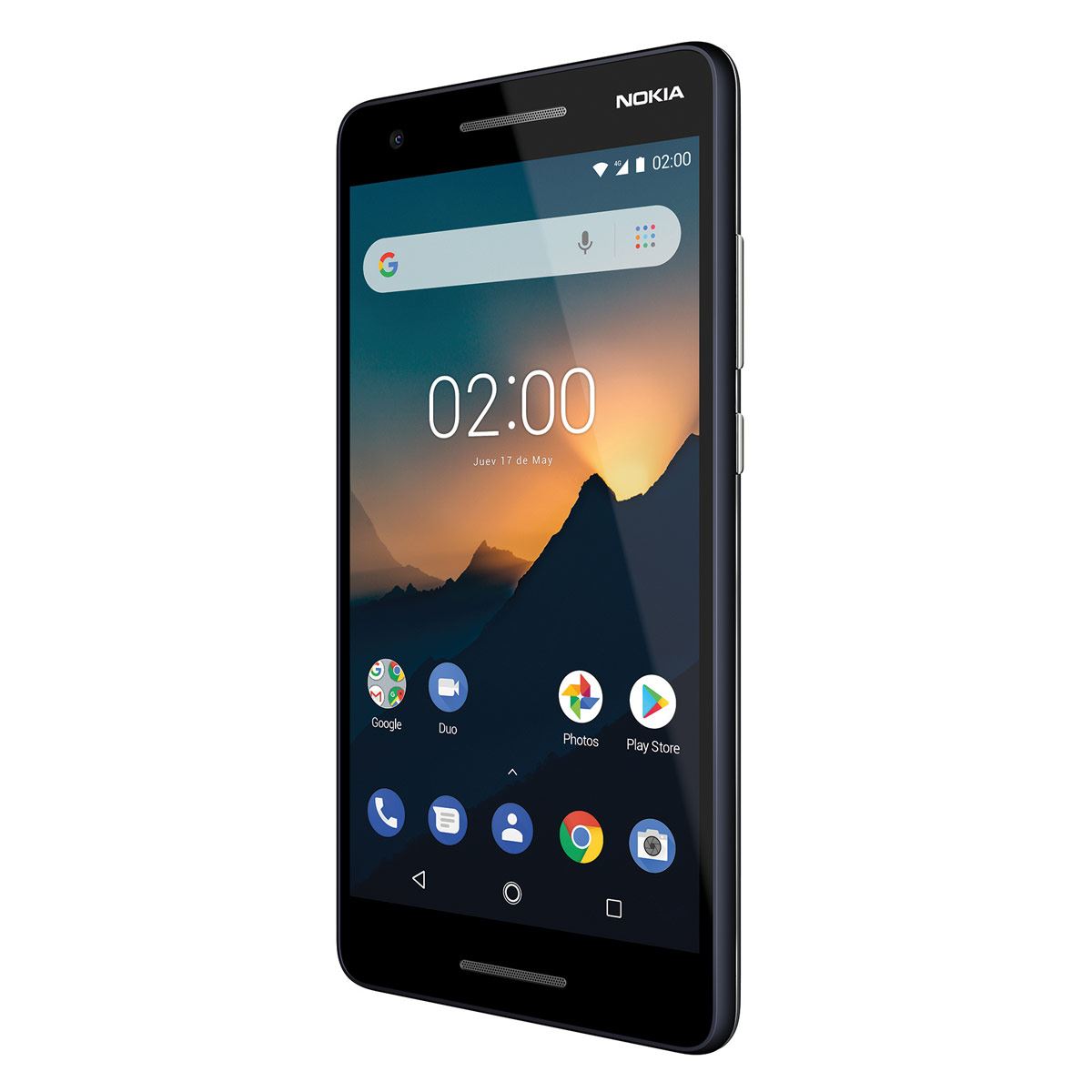 Celular Nokia TA-1093 2.1 Color Azul/ Plata R9 (Telcel)