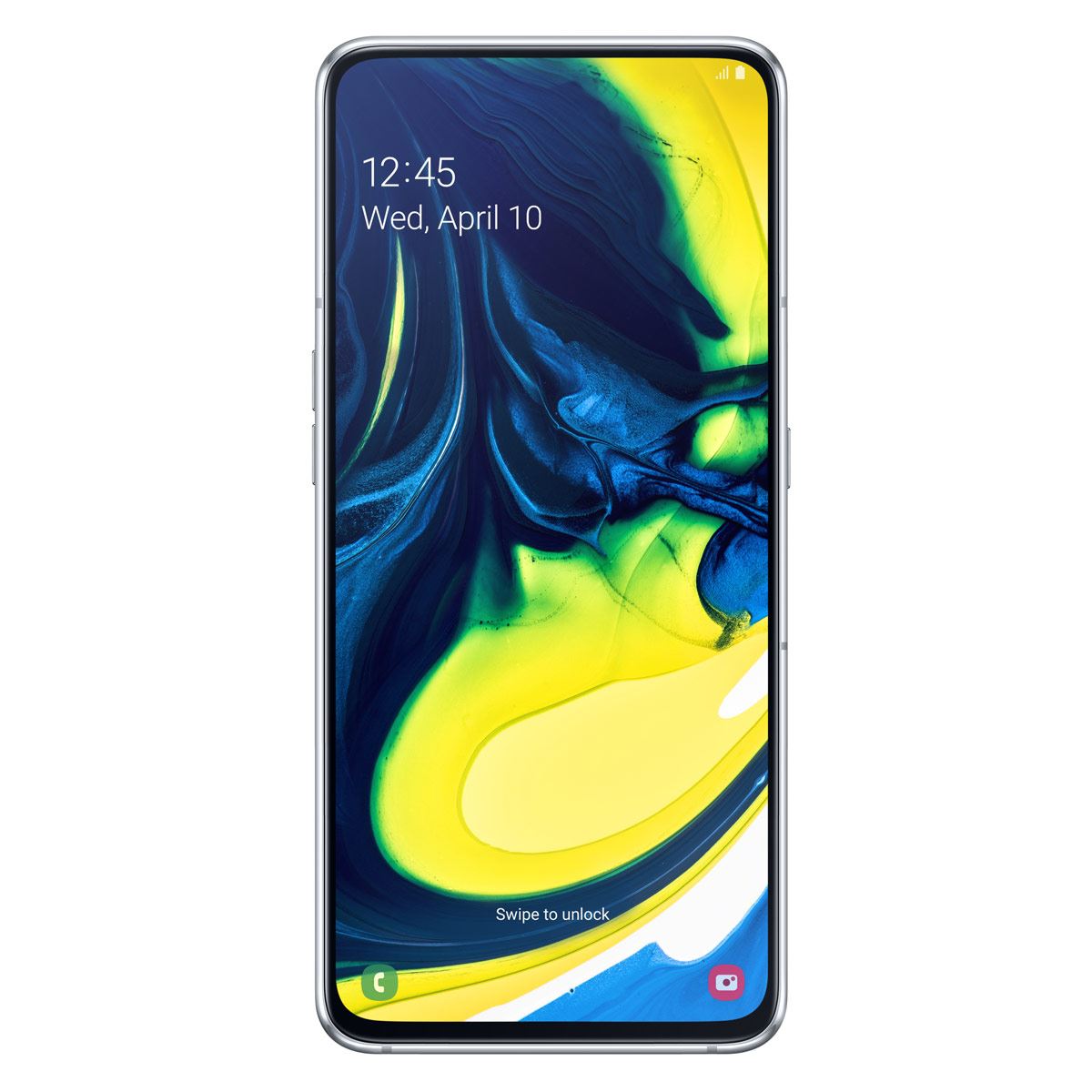 Celular Samsung Galaxy A80 Color Blanco R9 (Telcel)
