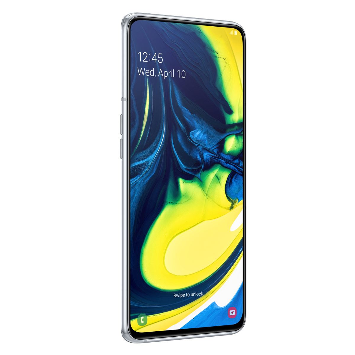 Celular Samsung Galaxy A80 Color Blanco R9 (Telcel)