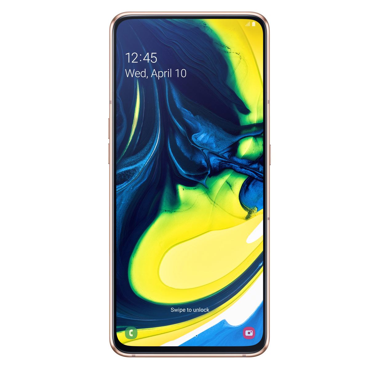 Celular Samsung Galaxy A80 Color Dorado R9 (Telcel)