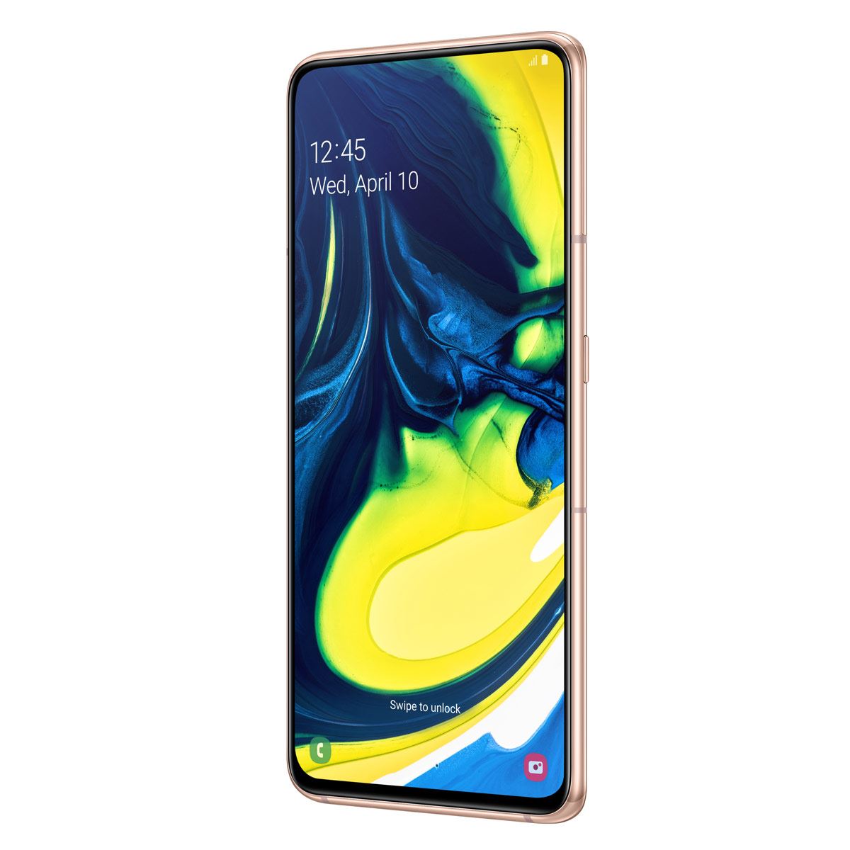 Celular Samsung Galaxy A80 Color Dorado R9 (Telcel)