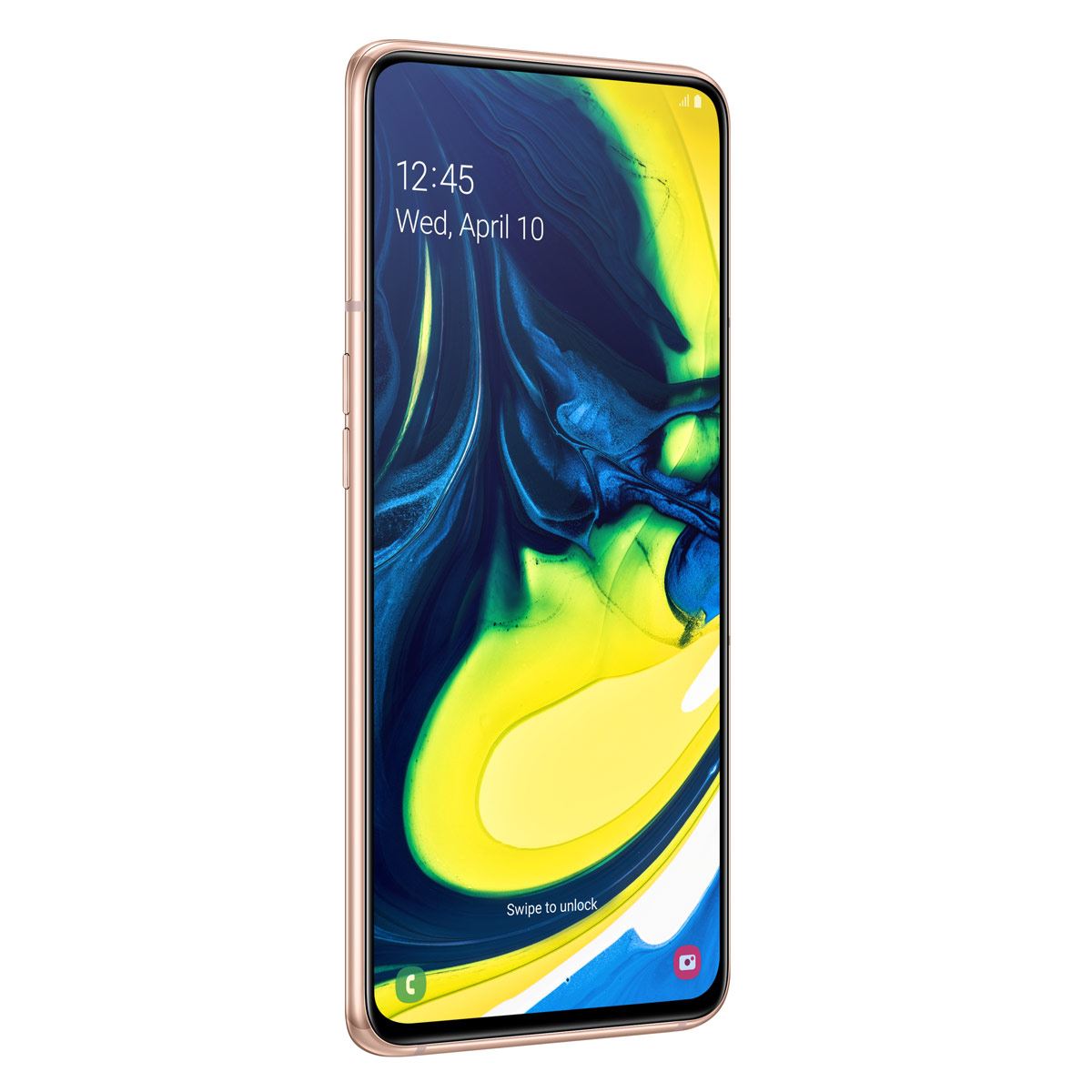 Celular Samsung Galaxy A80 Color Dorado R9 (Telcel)