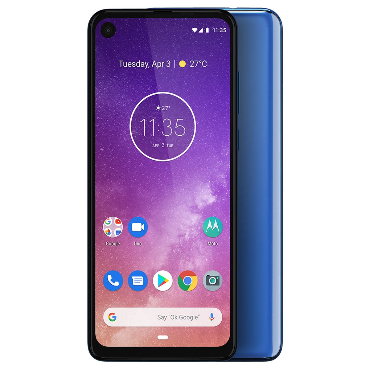 Celular Moto XT19702 One Vision AzulR7 (Telcel)