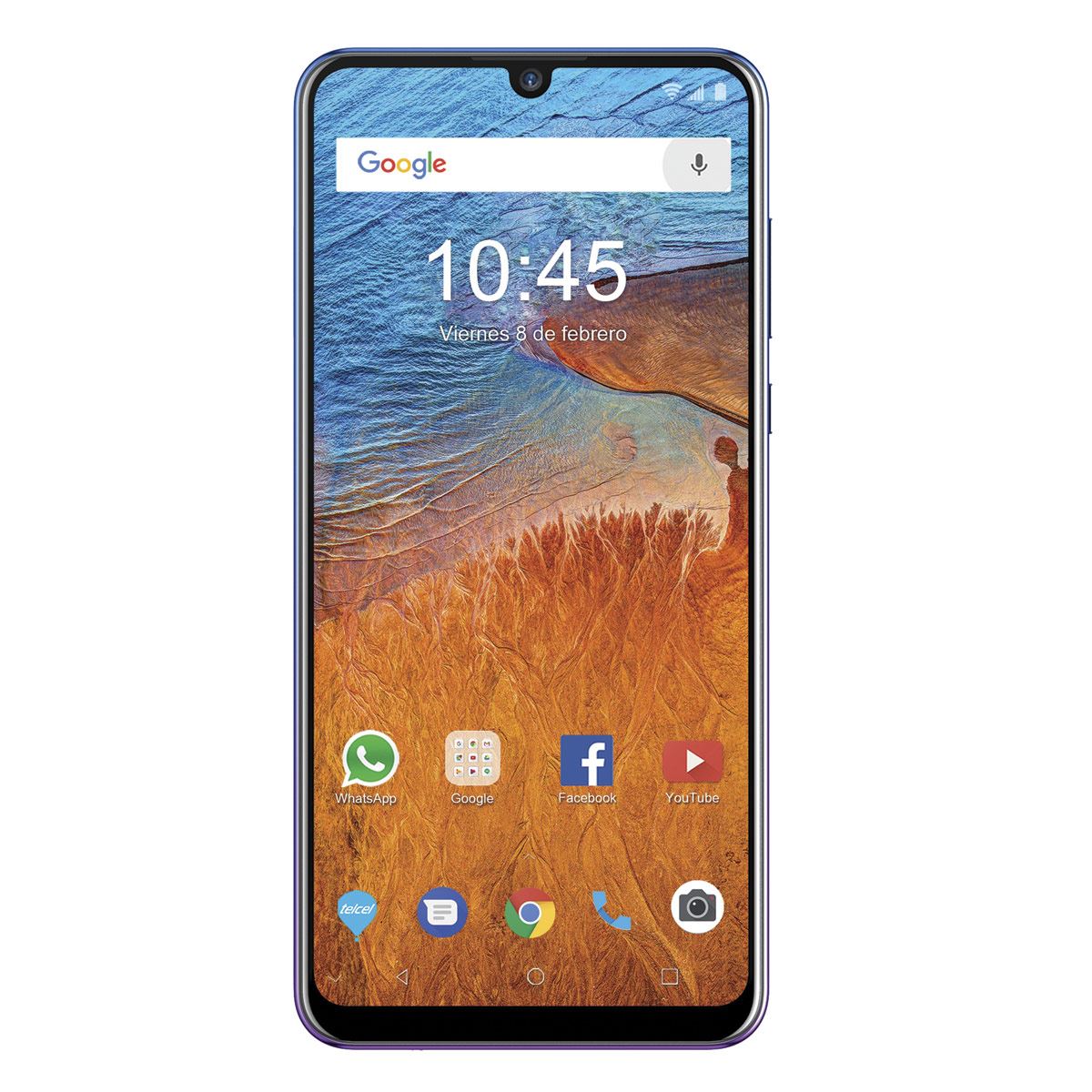 Celular ZTE Blade V10 64GB Color Morado R8 (Telcel)