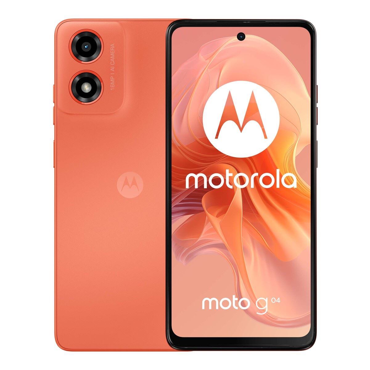 Celular Motorola G04 128GB Color Naranja R4 (Telcel)
