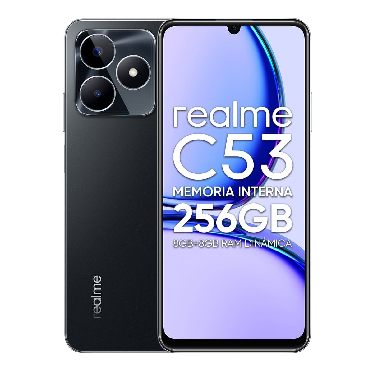 Celular Realme C53 256GB Color Negro R6 (Telcel)