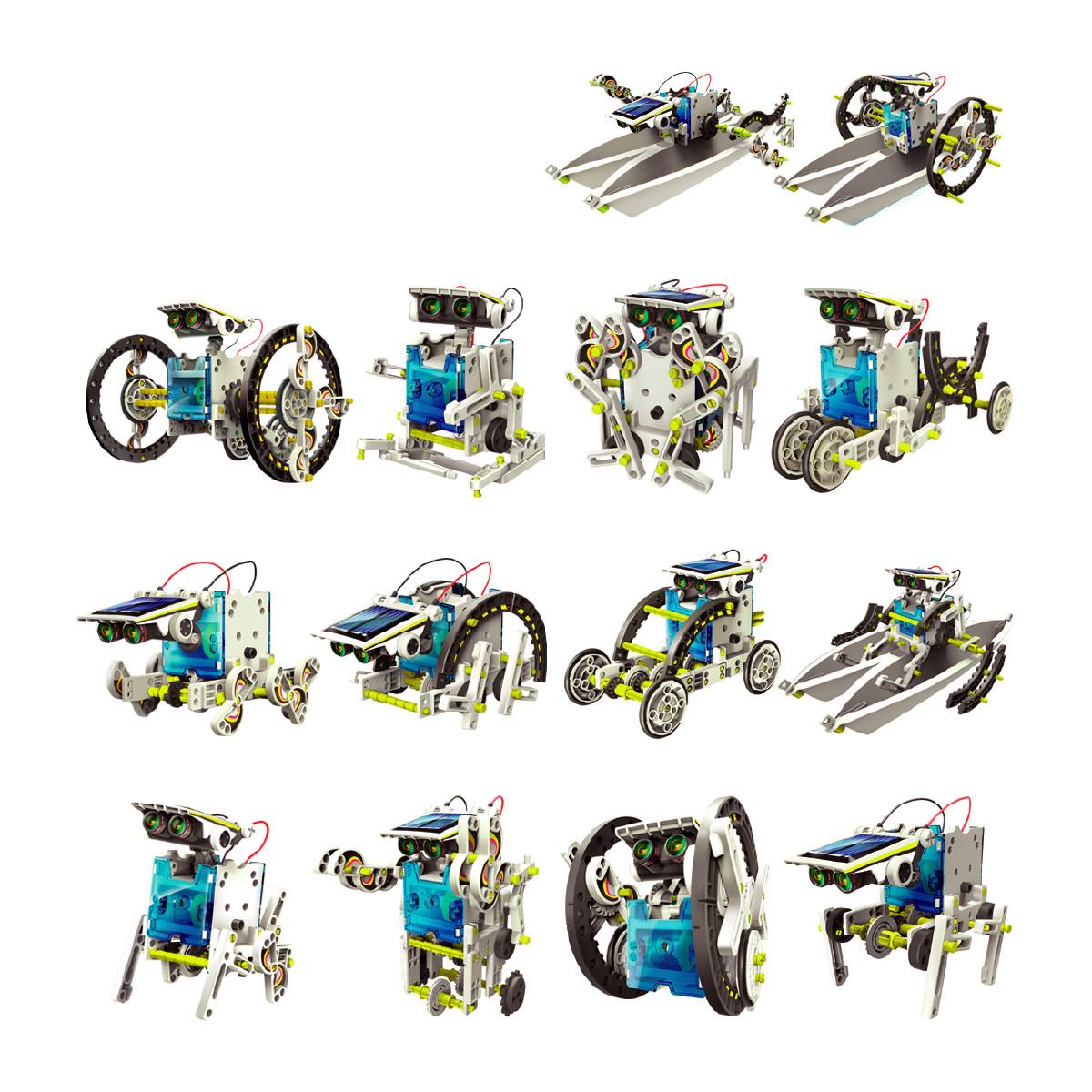 Juego de Mesa Robot Solar 14 en 1 Imori Kits