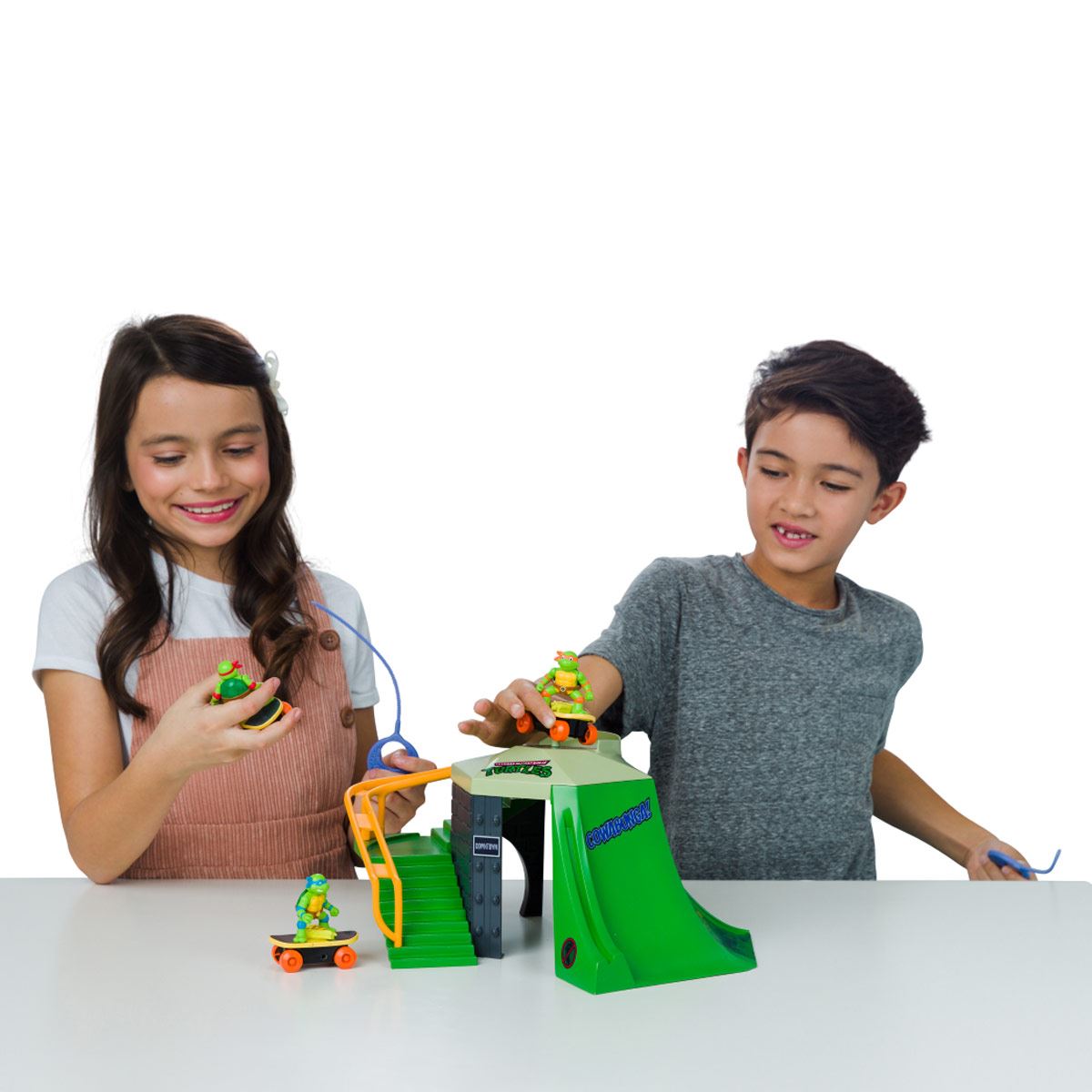 Mini Playset Tortugas Ninjas Skatepark