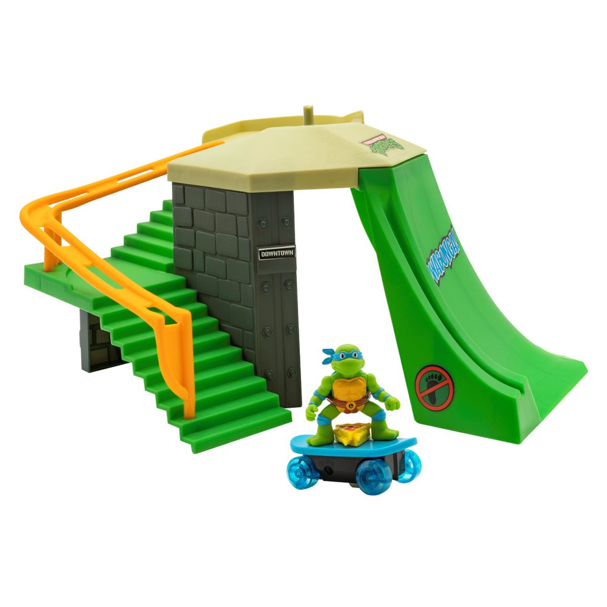 Mini Playset Tortugas Ninjas Skatepark