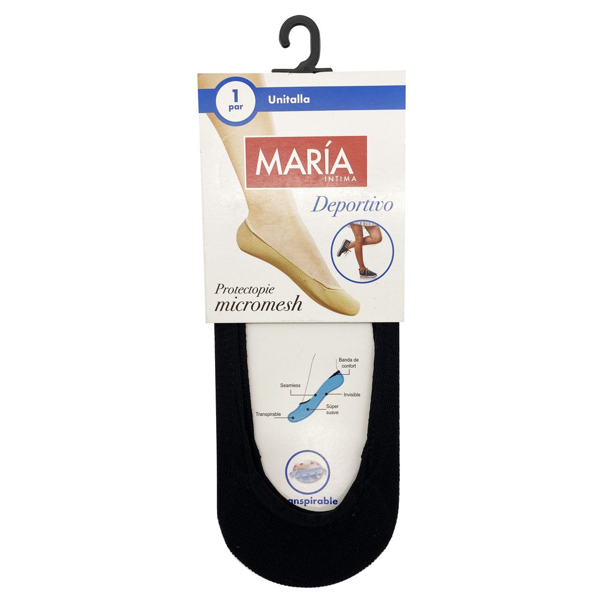 Protectopie Maria Intima 671SUB Unitalla Negro