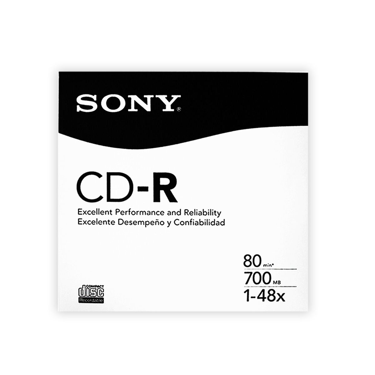 Cd Grabable Sony Cd-R/80"/700mb