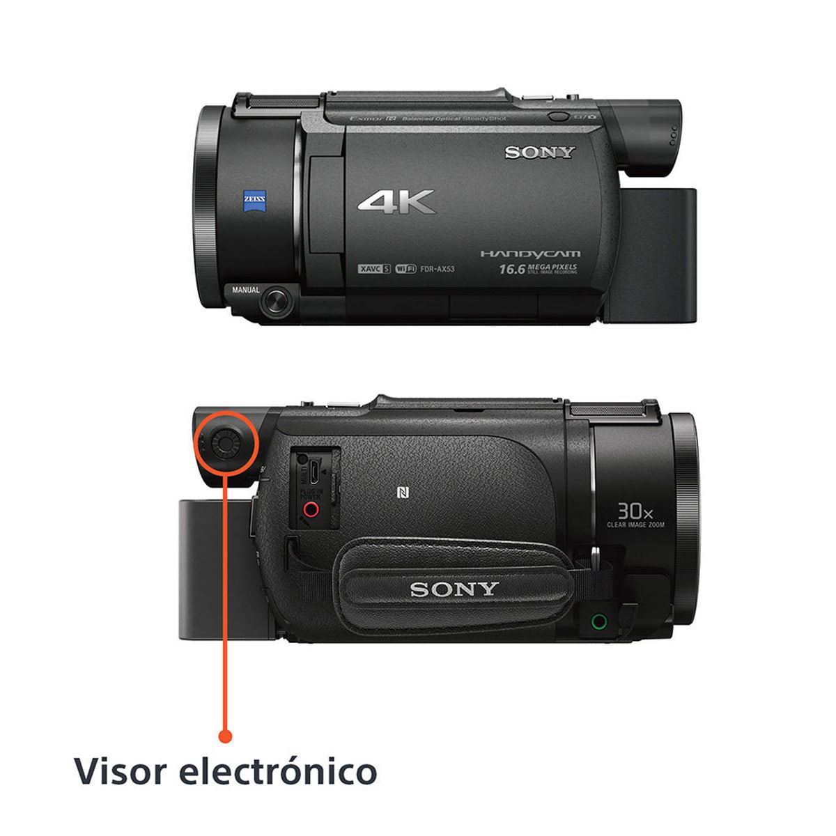 Videocámara Sony FDRAX53