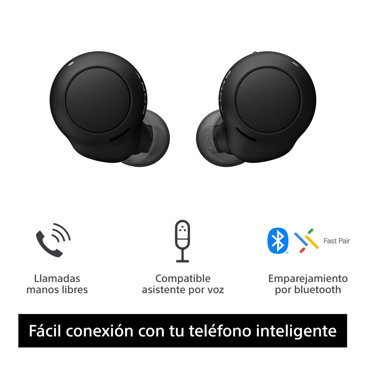 Audífonos Sony WF-C500 True Wireless Negro