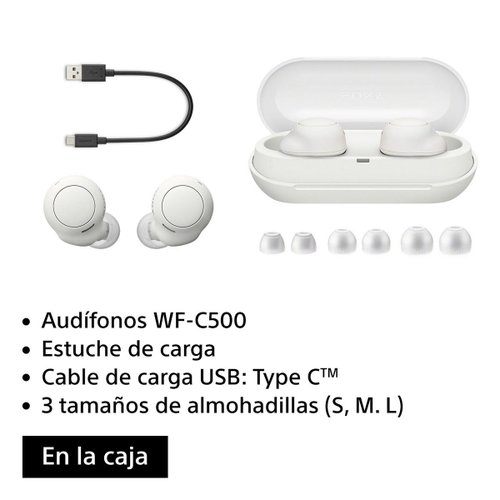 Auriculares internos inalámbricos Bluetooth® WF-C500