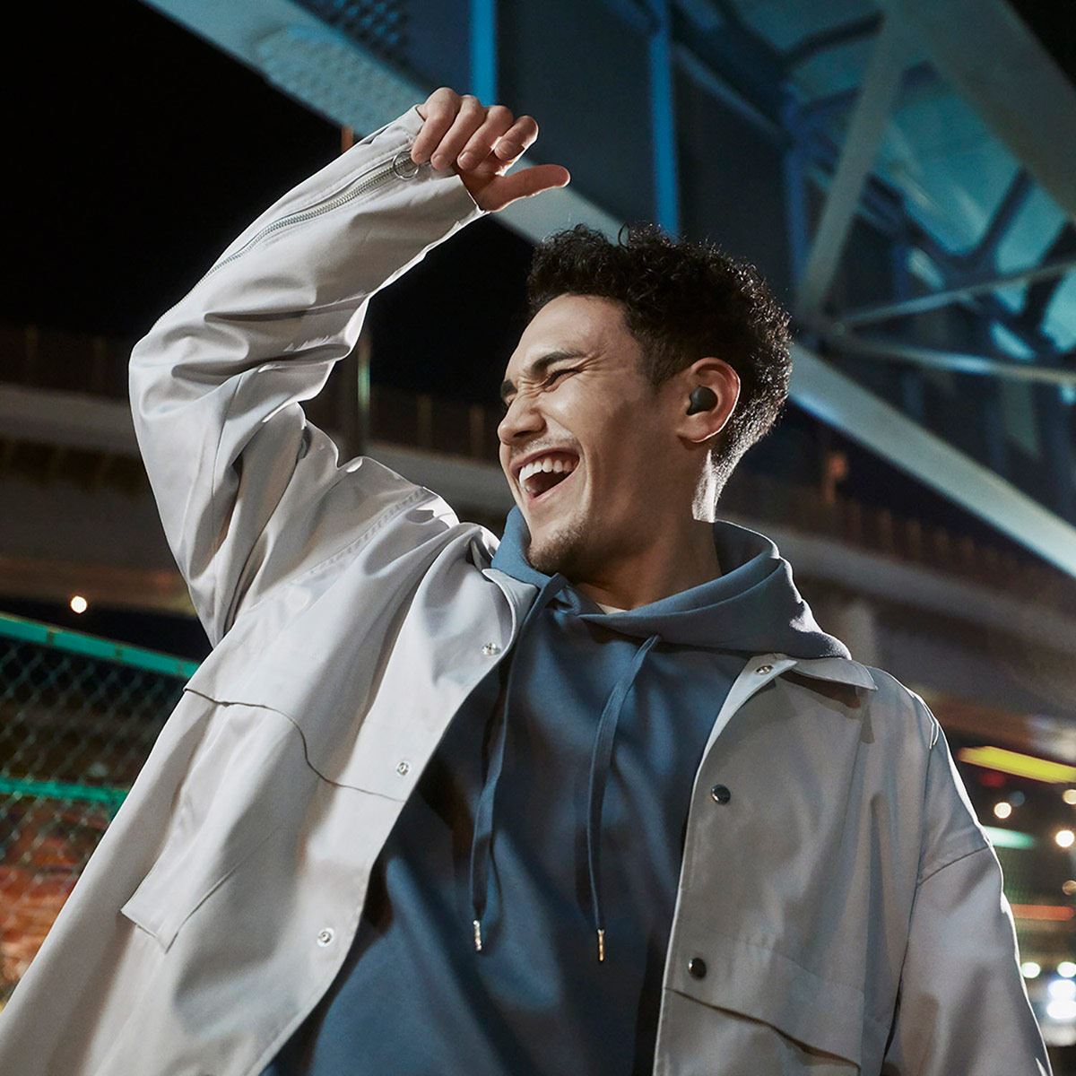 Audífonos Sony LinkBuds S WF-LS900N negros