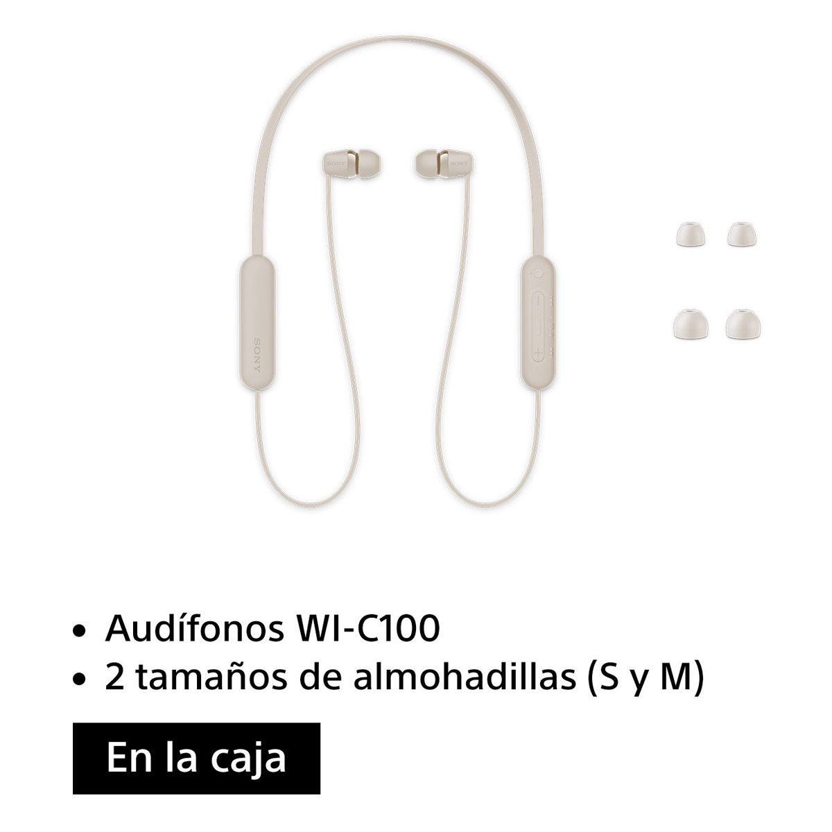 WI-C100, Auriculares internos inalámbricos