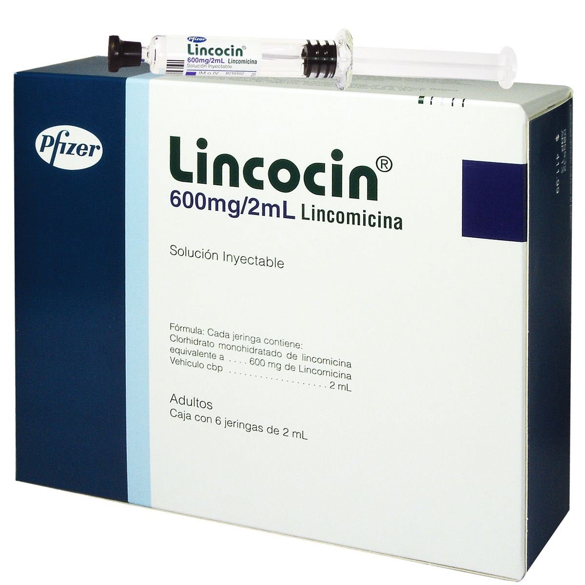 Lincocin 600 Mg Jga Prell 6x2 Ml N