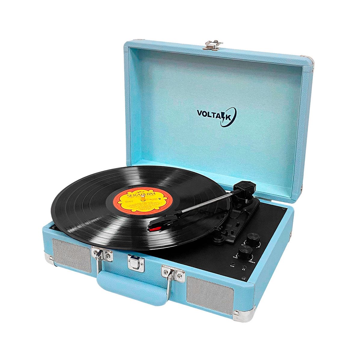 Tornamesa Voltak HQ F8-32BT Azul