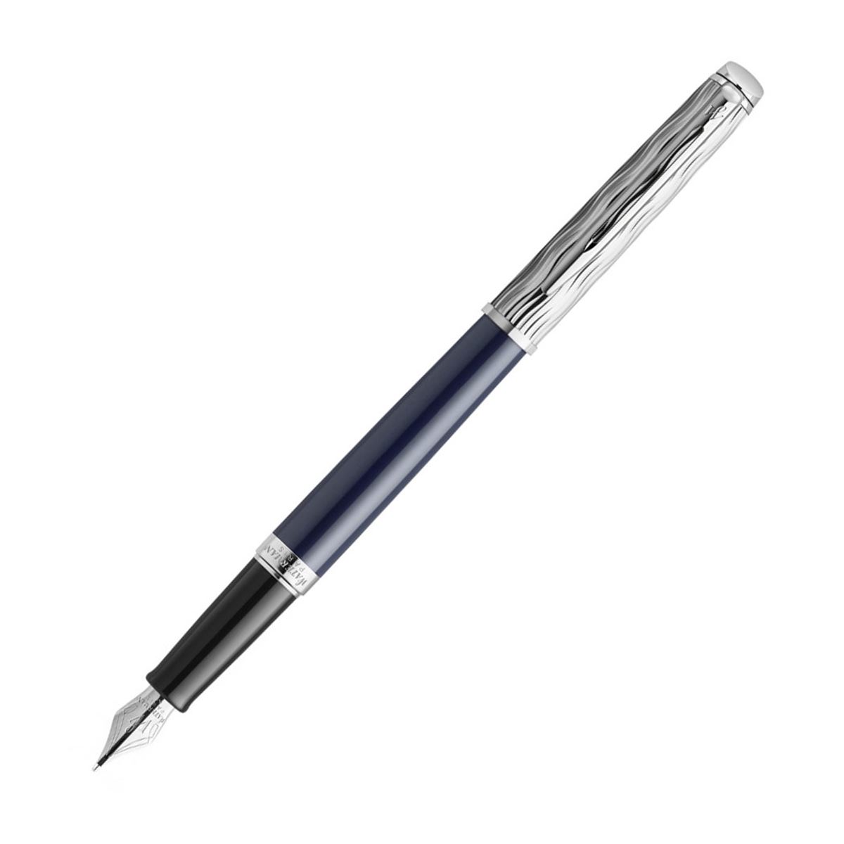 Pluma Fuente Waterman Hémisphère DLX Azul