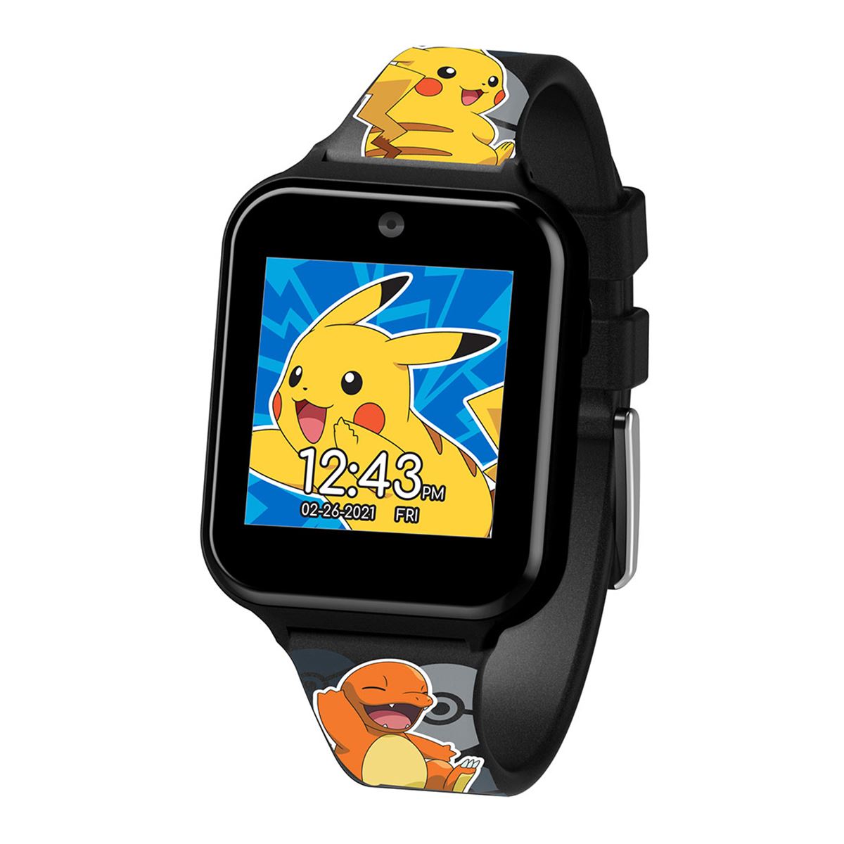 Smartwatch Pokémon Pikachu negro
