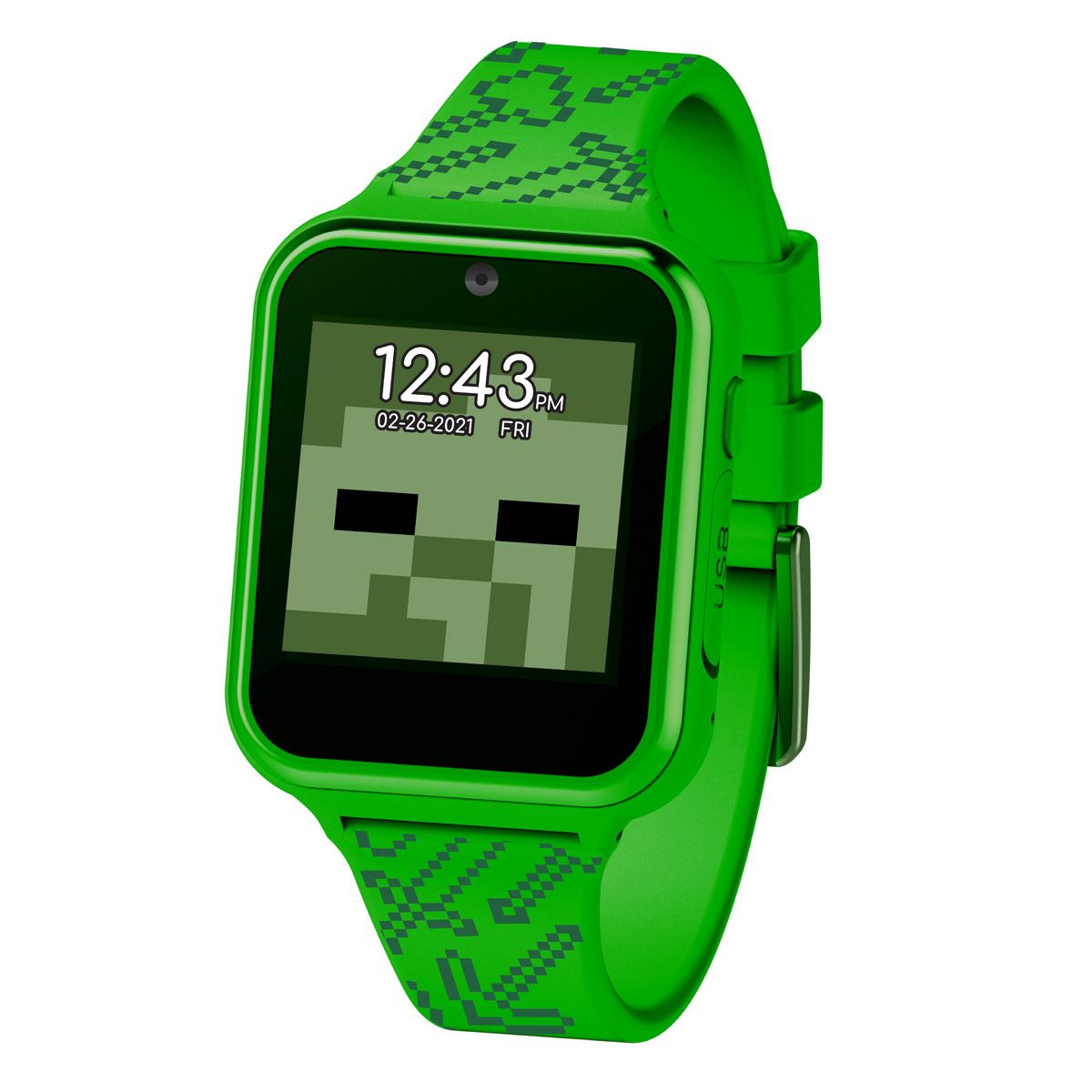 Smartwatch Minecraft Verde