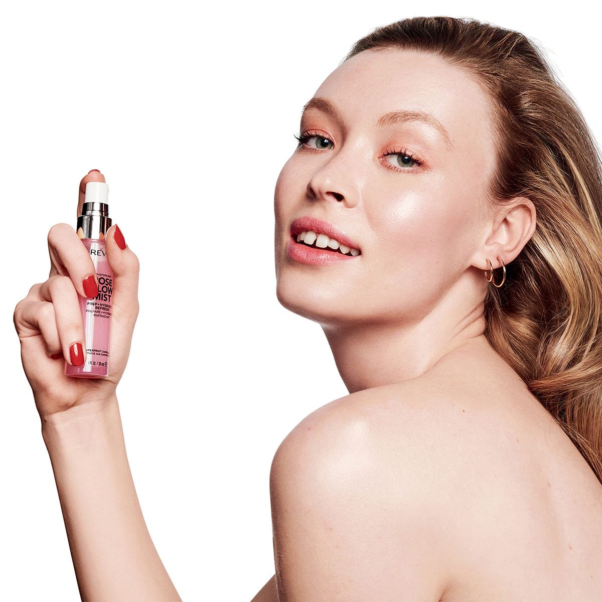 Primer Rose Glow 3 In 1 Mist Revlon