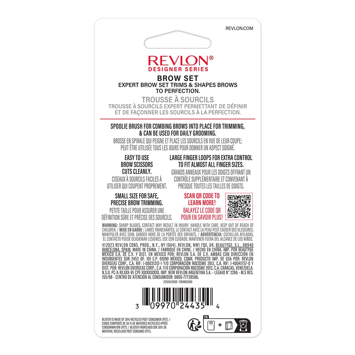 Tijeras para Cejas Designer Collection