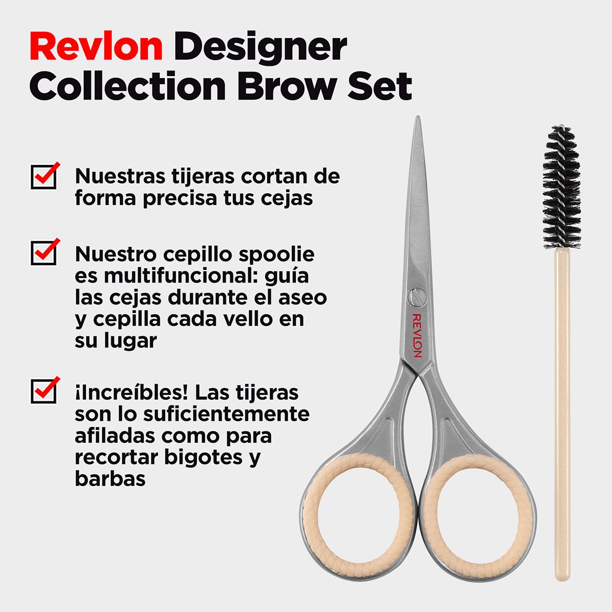 Tijeras para Cejas Designer Collection