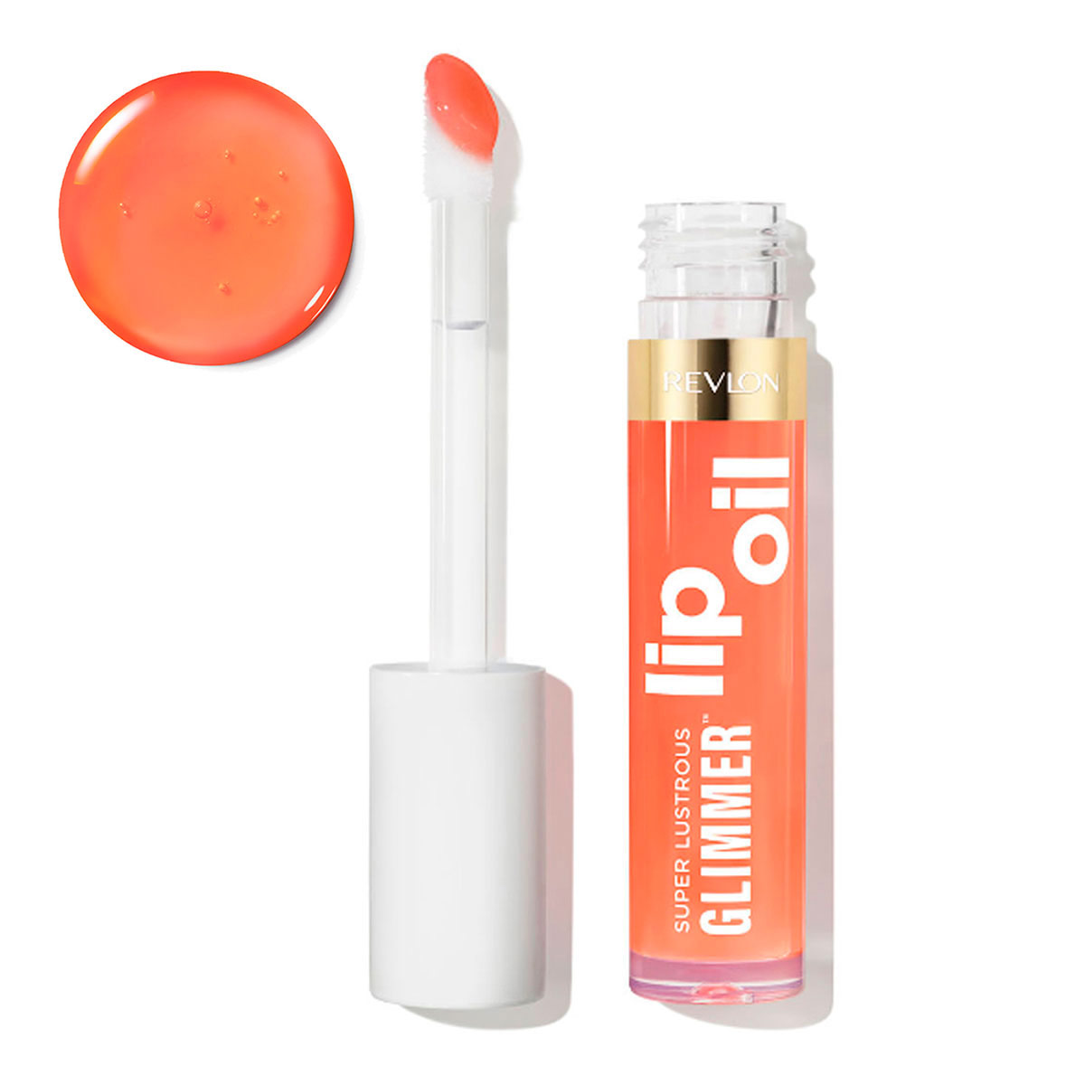 Gloss Revlon Super Lustrous Glimmer Lip Oil Miss Coral