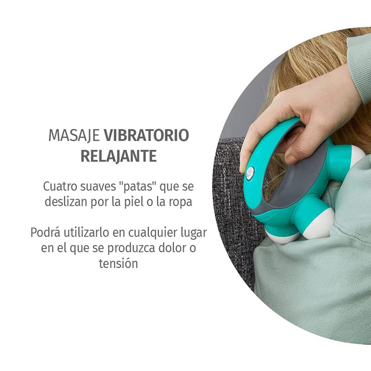 Mini Masajeador Quad Homedics