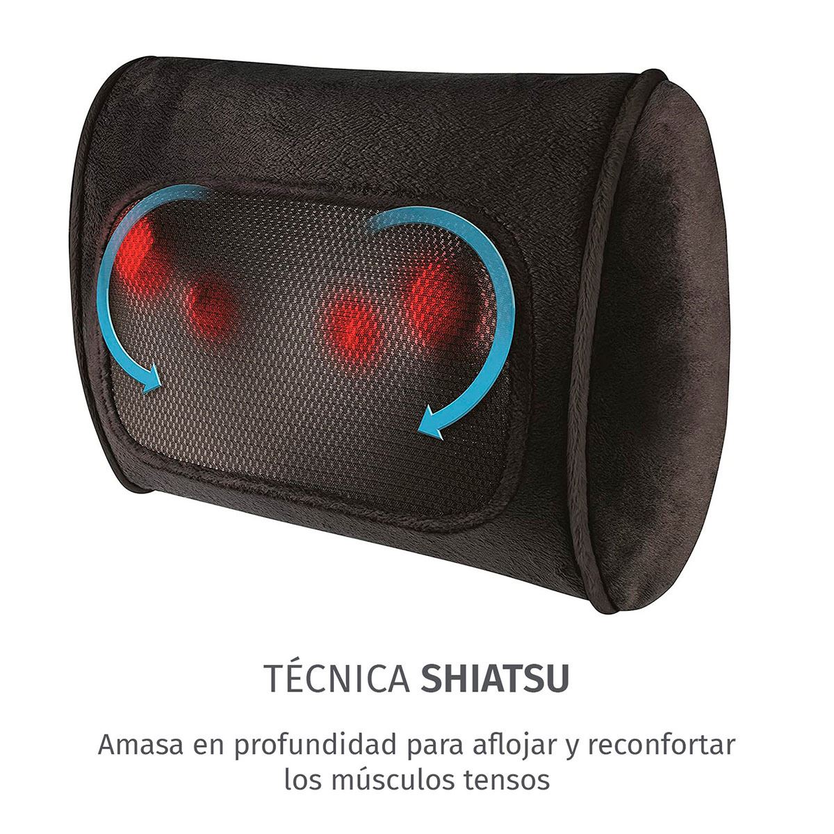 Masajeador Zeta para Cuello, Hombros y Espalda 3D Shiatsu