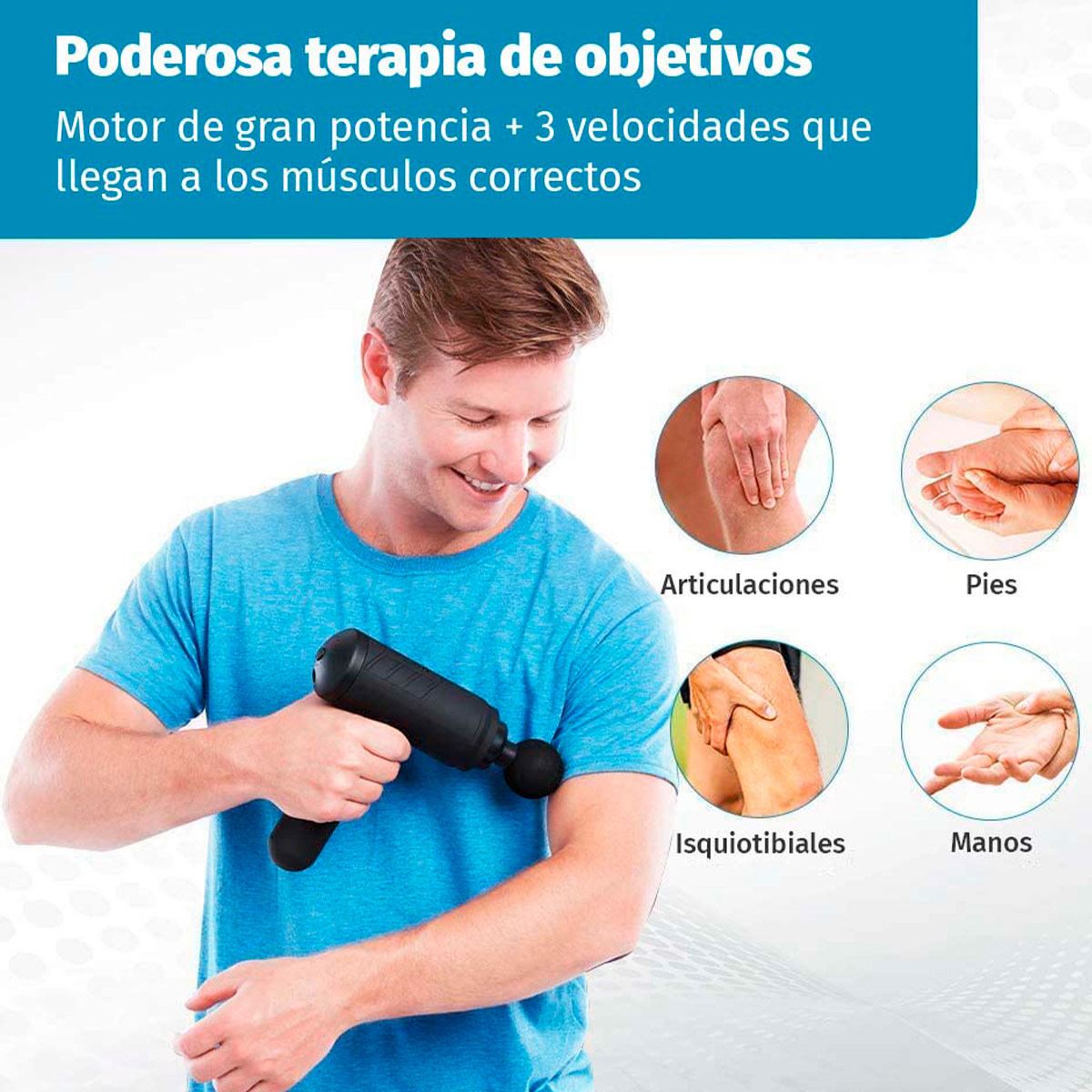 Masajeador De Percusión Therapist Homedics