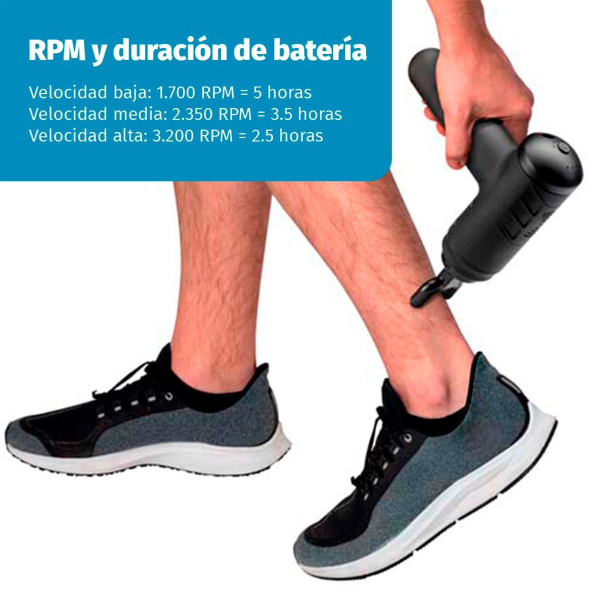 Masajeador De Percusión Therapist Homedics