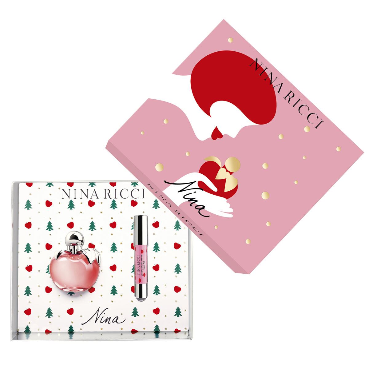 Set para Dama, Nina Ricci Les Belles de Nina EDT 80ML + Lipstick
