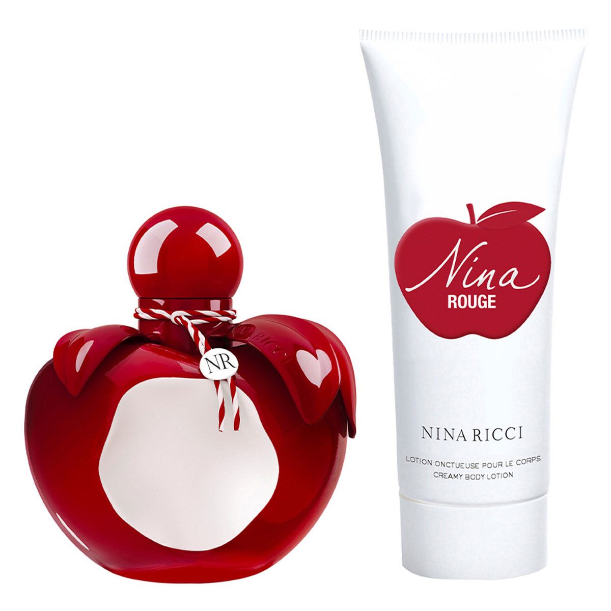 Set para Mujer Nina Ricci Nina Rouge EDT 80ml + Body Lotion 75ml