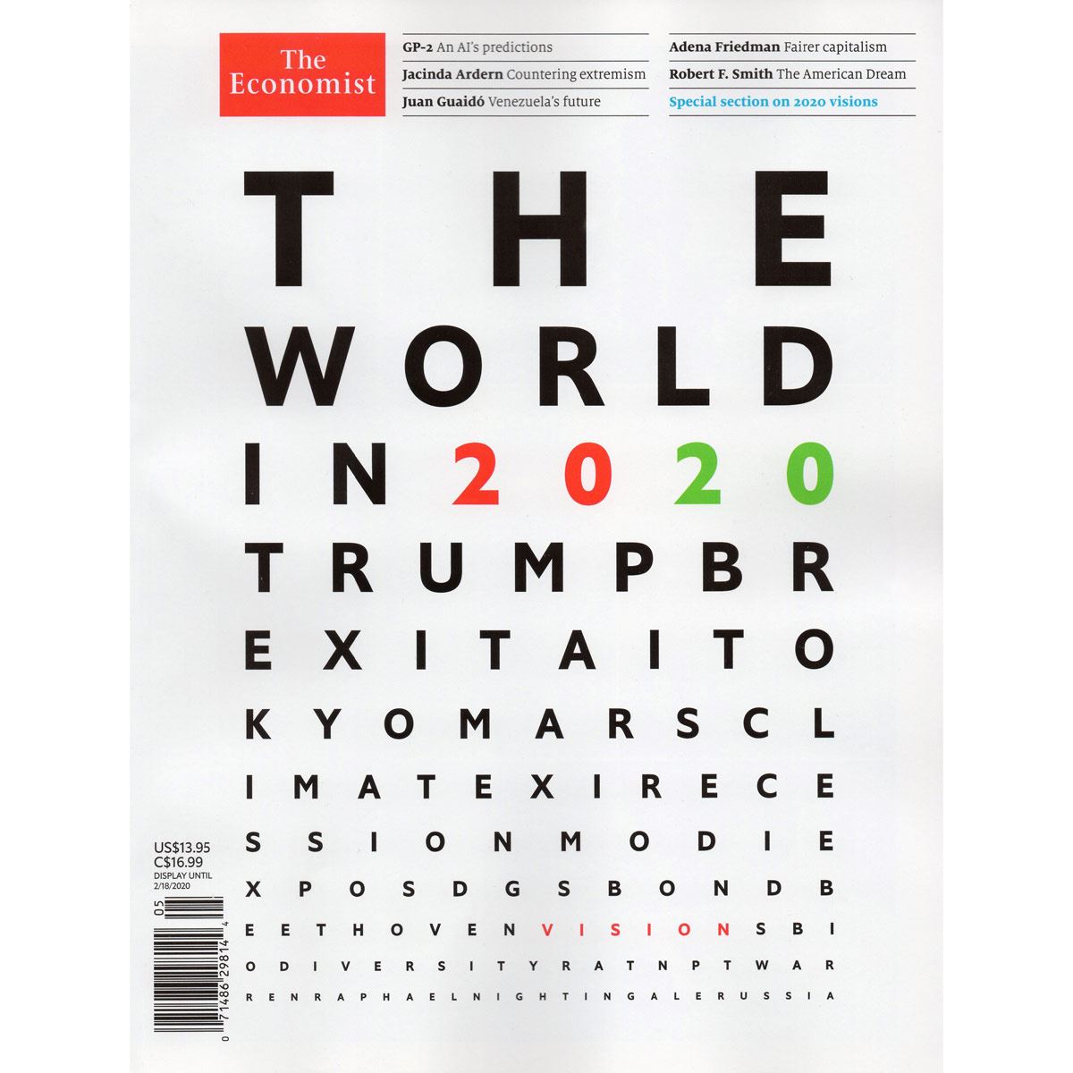 The economist&#58; World in 2020