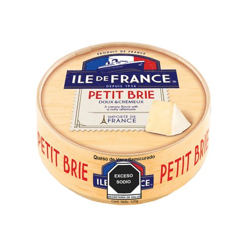 Queso Ile France Petit Brie 125 Grs