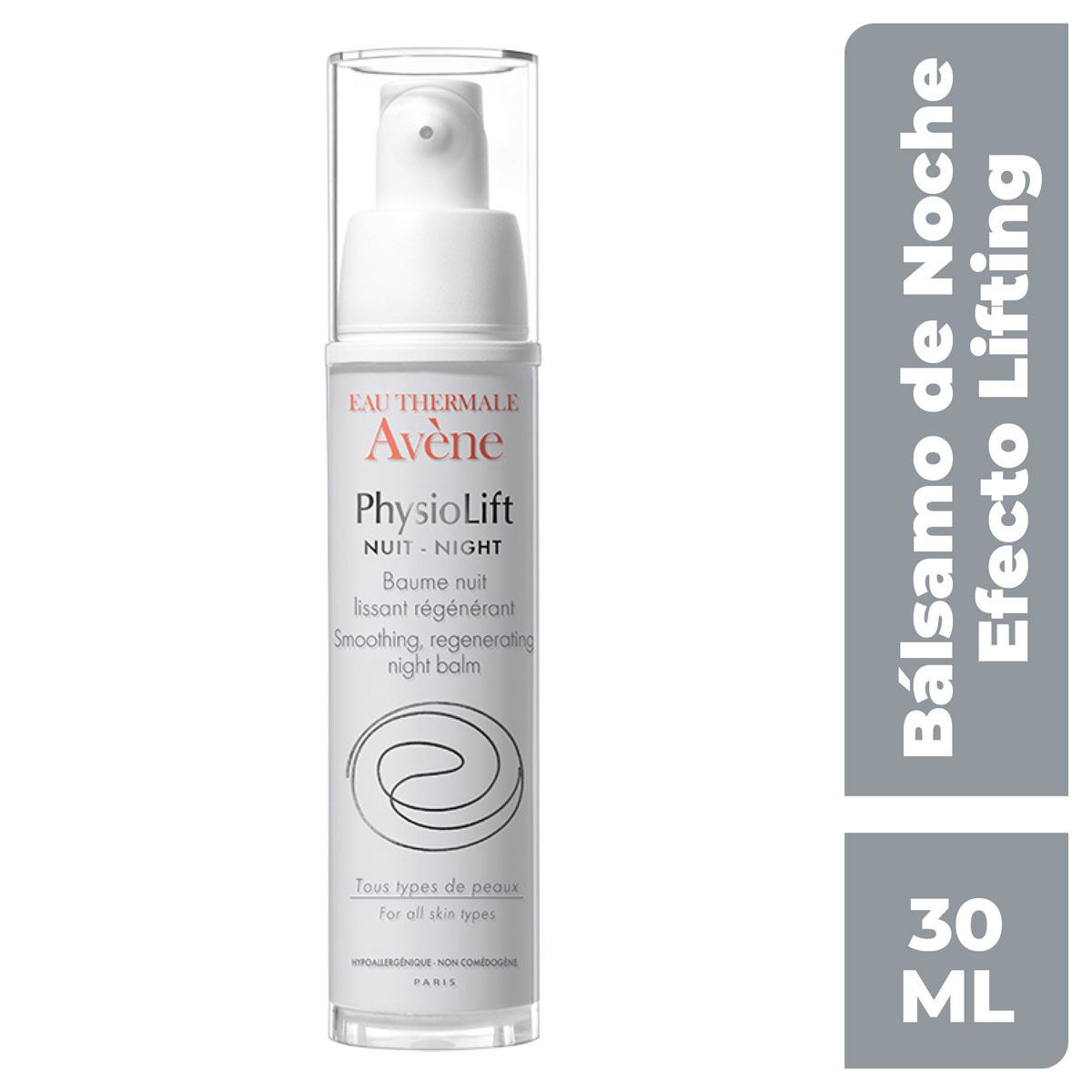 Crema de Noche Anti-Edad para Piel Sensible PhysioLift Avène