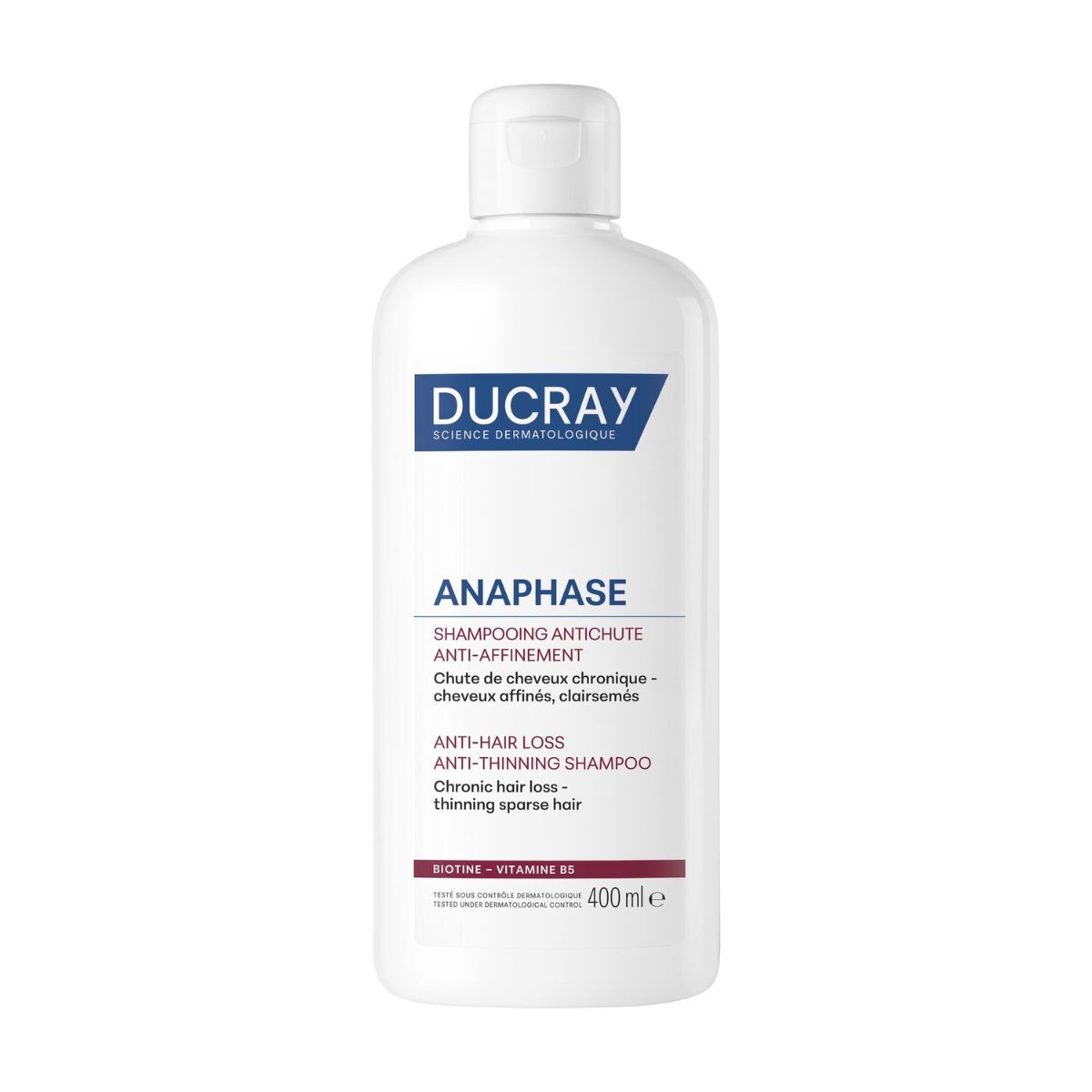 Ducray Anaphase Shampoo Anticaída y Antiafinamiento 400ml