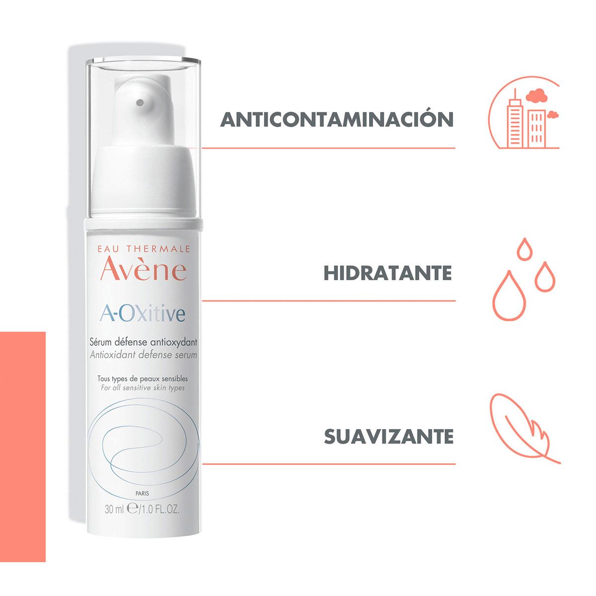Avène A-Oxitive Sérum Anti-Oxidante con Vitamina C 30ml