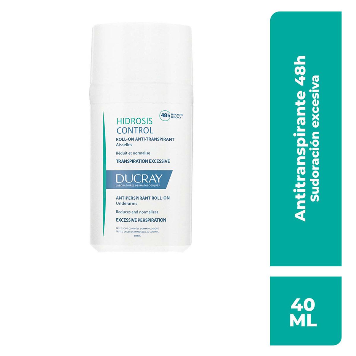 Ducray Hidrosis Control Antitranspirante para Axilas 40ml